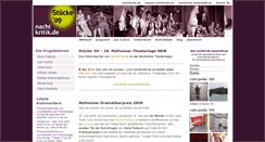 Desktop Screenshot of nachtkritik-stuecke09.de